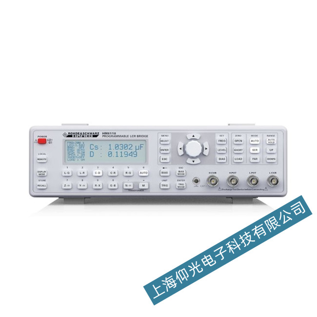 �_���cʩ�ߴ�HM8118 LCR���@ʾ�^(gu��)�d���ϾS��